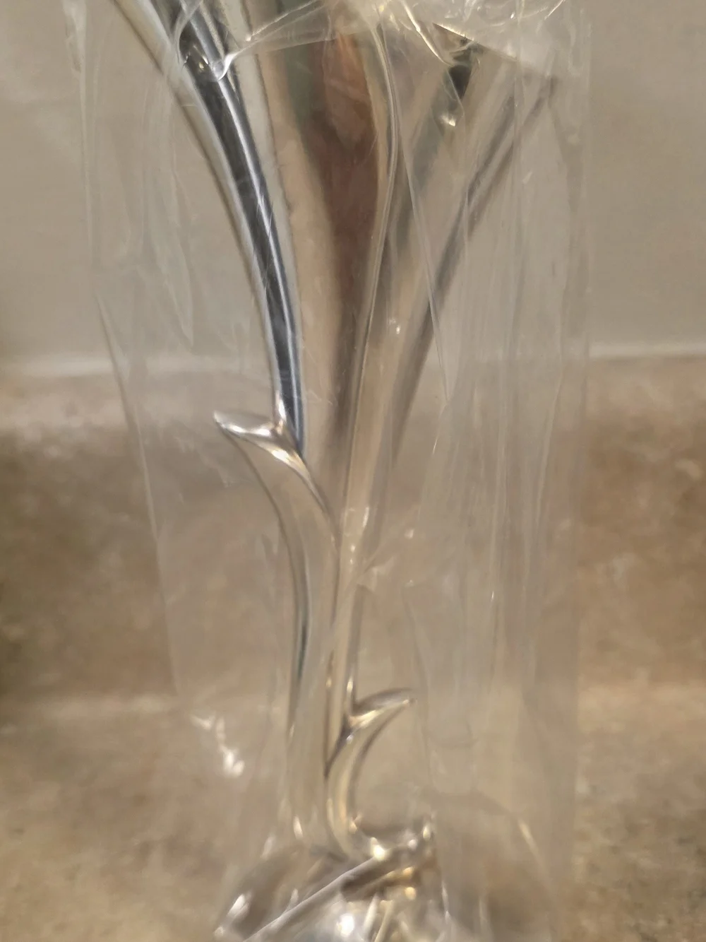 NIB Vintage Godinger Silver Calla Lily Bud Vase New Old Stock